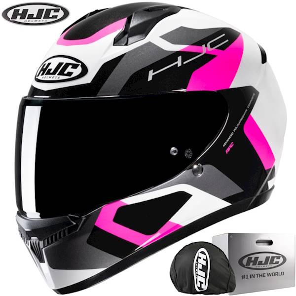 Kask Motocyklowy HJC C10 Tins White/Pink