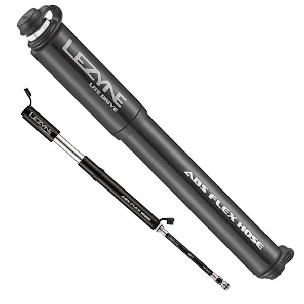 LEZYNE Pompka Lite Drive HP S ABS 160psi 180mm bl 