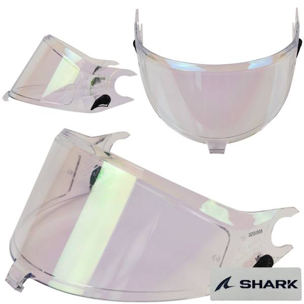 Szyba Shark Spartan GT, Spartan RS zielona lustrz