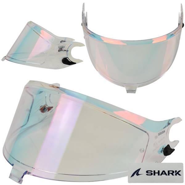 Szyba Shark Spartan GT, Spartan RS różowa lustrzan