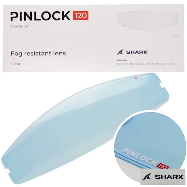 Pinlock Shark EVO-ES, EVO-GT, EVO-ONE