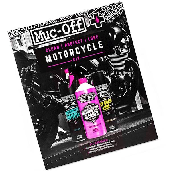 Muc-Off 672 Zestaw do pielęgnacji motocykla 3 w 1
