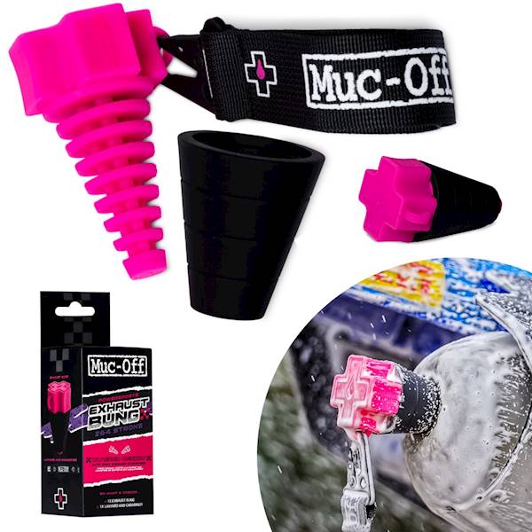 Muc-Off 20653 Korek do wydechu motocykla 2T i 4T