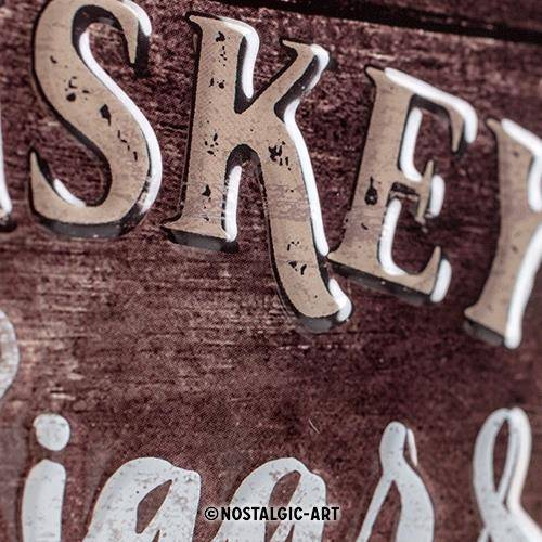 Nostalgic Art Plakat 20x30 Whiskey