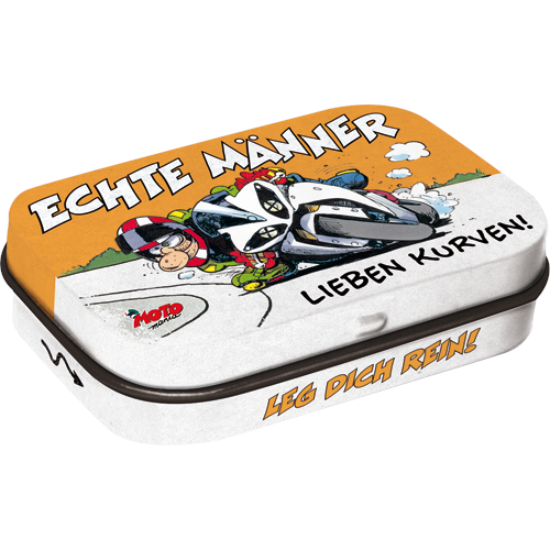 Nostalgic Art Mint Box Echte Manner Liben Kurven