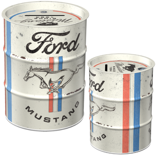 Nostalgic Art Skarbonka Beczka Ford Mustang Hors