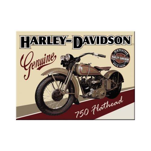 Nostalgic Art Magnes Harley-Davidson Flathead