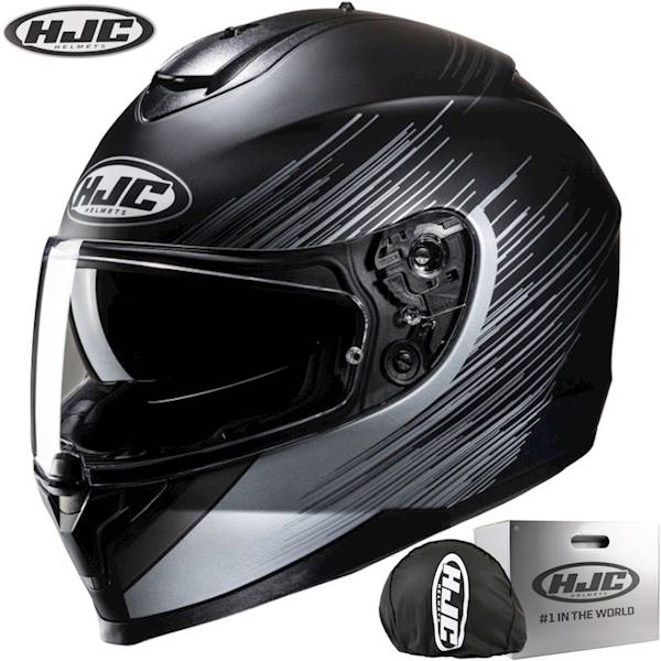 Kask Motocyklowy HJC C70N Sway Grey/Black