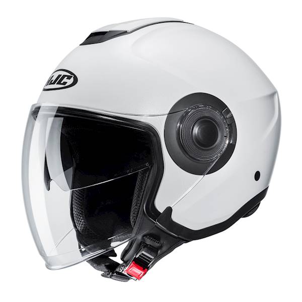 Kask HJC I40N Solid Semi Flat Pearl White M