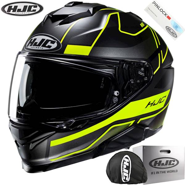 Kask HJC I71 Iorix Black/Yellow M