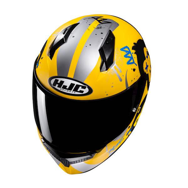 Kask HJC C10 Geti Yellow/Silver 3XS