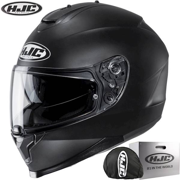 Kask HJC C70N Solid Semi Flat Black XL