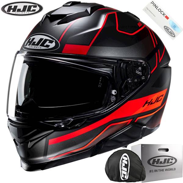 Kask HJC I71 Iorix Black/Red XL