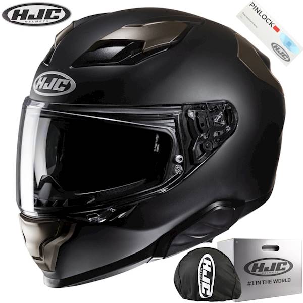 Kask HJC F71 Solid Semi Flat Black Titanium M