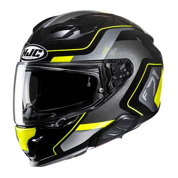 Kask HJC F71 Arcan Black/Yellow M