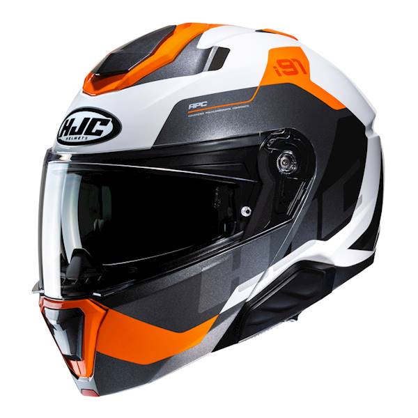 Kask HJC I91 Carst White/Orange L