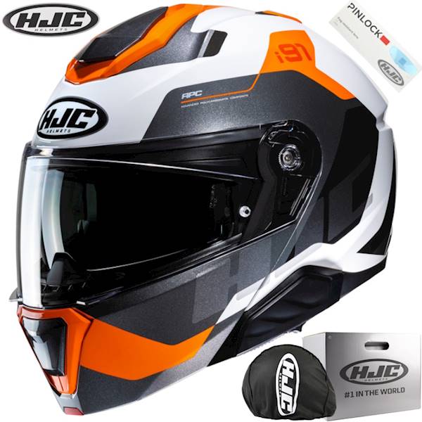 Kask HJC I91 Carst White/Orange M