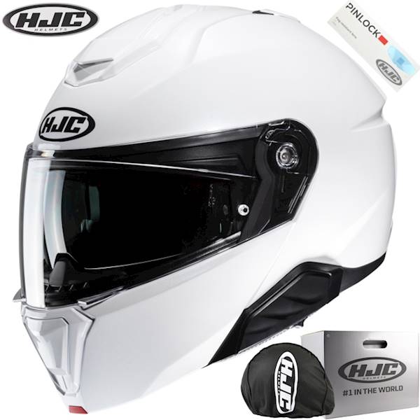 Kask Motocyklowy HJC I91 Solid Pearl White