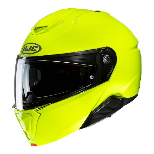 Kask HJC I91 Solid Fluorescent Green XL
