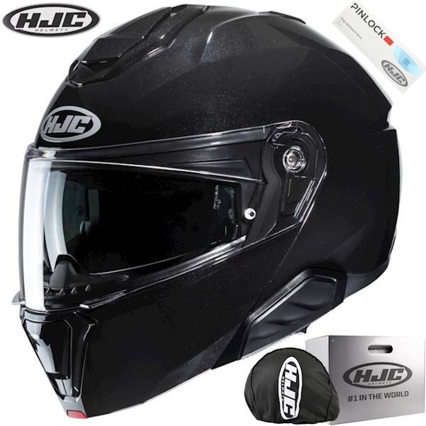 Kask Motocyklowy HJC I91 Solid Metal Black