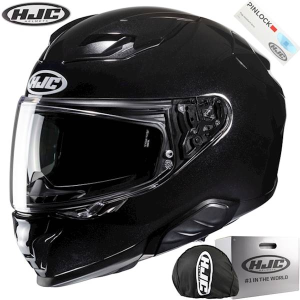 Kask Motocyklowy HJC F71 Solid Metal Black