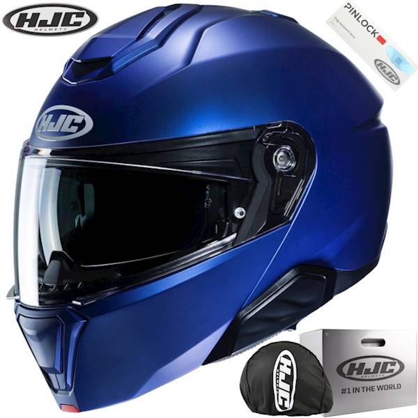 Kask HJC I91 Solid Semi Flat Metallic Blue XL