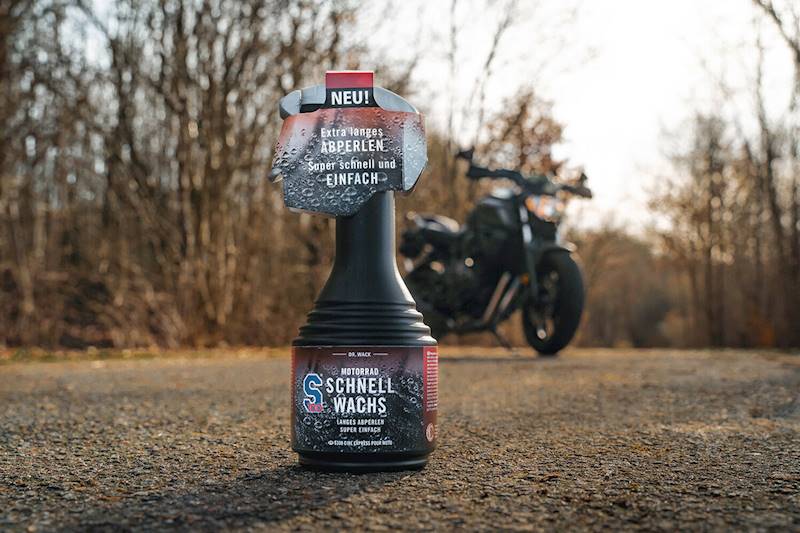 S100 Wosk W Sprayu Motorcycle Speed Wax 500 ml