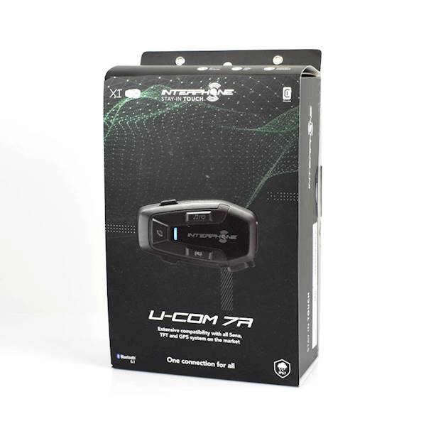 Intercom INTERPHONE U-COM 7R komplet na 1 kask