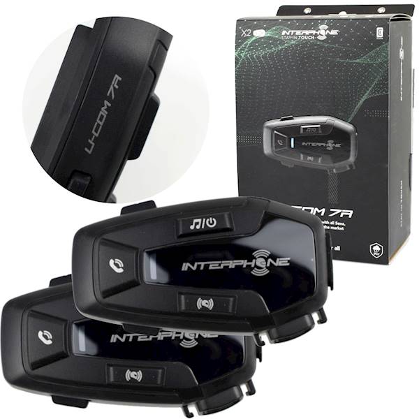Intercom INTERPHONE U-COM 7R komplet na 2 kask