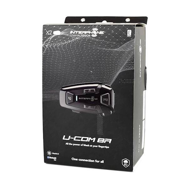 Intercom INTERPHONE U-COM 8R komplet na 2 kaski