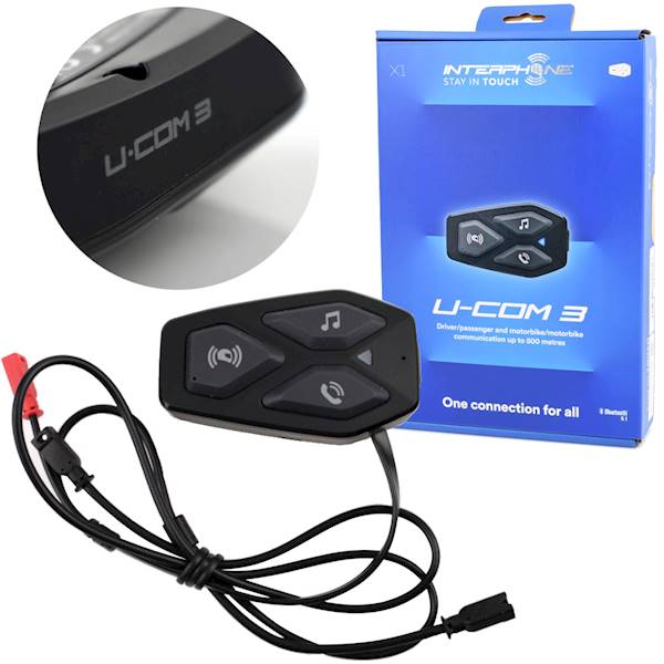 Intercom INTERPHONE U-COM3 komplet na 1 kask