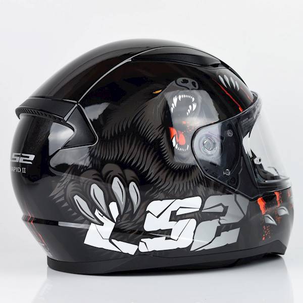 Kask LS2 FF353 Rapid II Claw Black XS