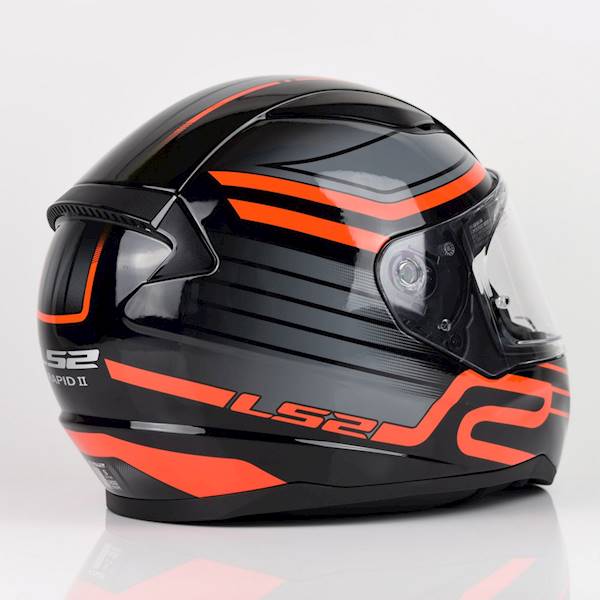 Kask LS2 FF353 Rapid II Circuit Black Red XXL