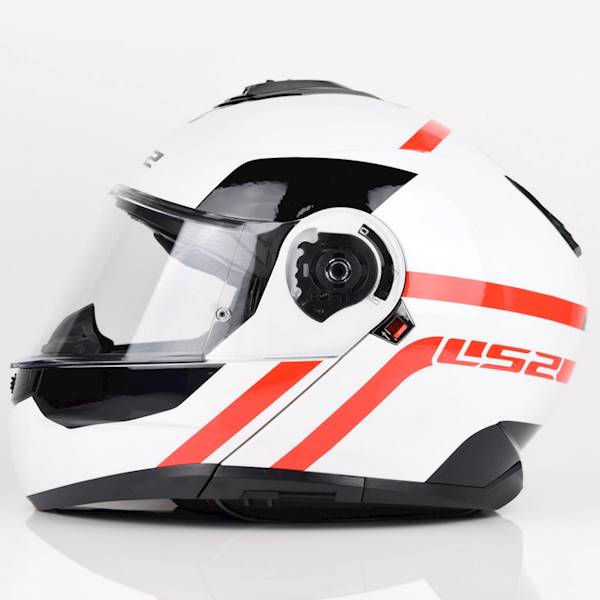 Kask LS2 FF908 Strobe II Autox White Red XL