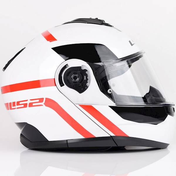 Kask LS2 FF908 Strobe II Autox White Red XL
