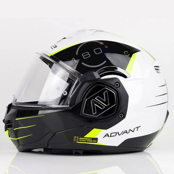 Kask LS2 FF906 Advant Codex White Black XL