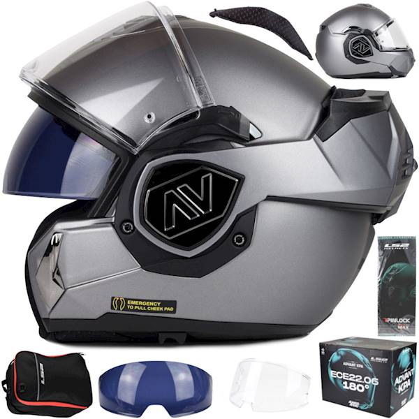 Kask LS2 FF906 Advant Solid Matt Titanium XL