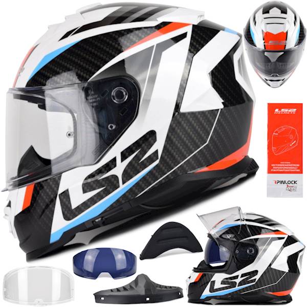Kask LS2 FF800 Storm II Racer Red Blue M