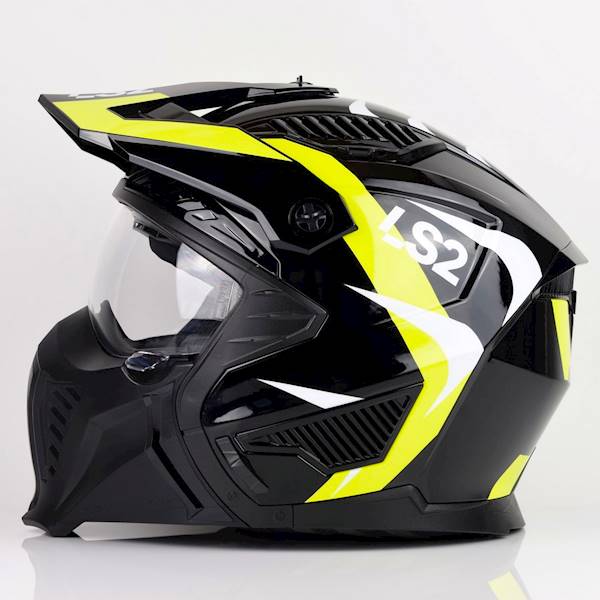 Kask LS2 OF606 Drifter Triality H-V Yellow XL