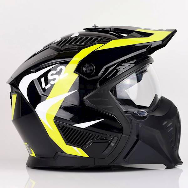 Kask LS2 OF606 Drifter Triality H-V Yellow XL