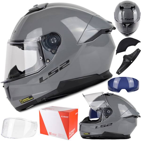 Kask LS2 FF808 Stream II Solid Nardo Grey S