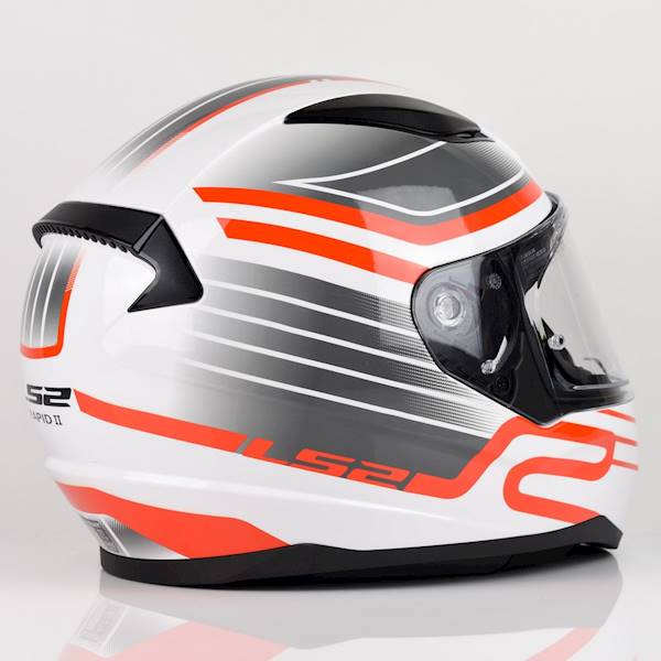 Kask LS2 FF353 Rapid II Circuit White Red M