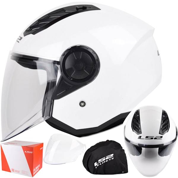 Kask LS2 OF616 Airflow II Solid White
