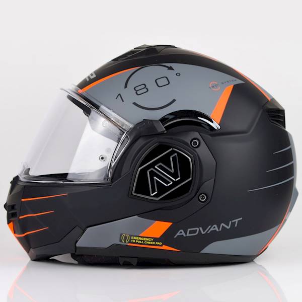 Kask LS2 FF906 Advant Codex Matt Black Tita XXL