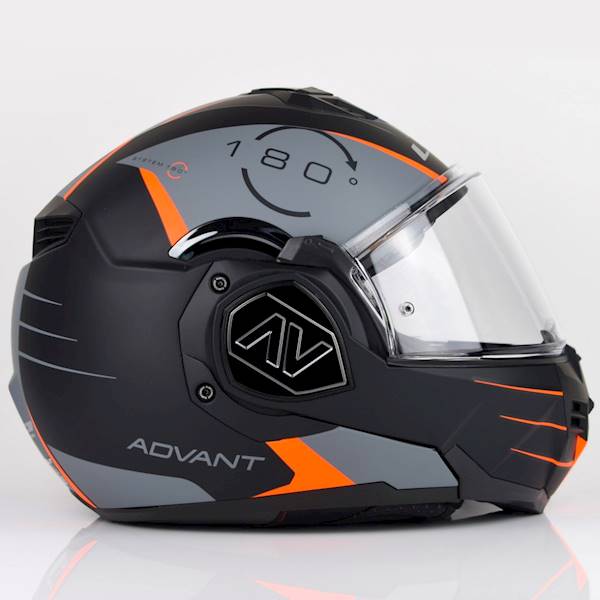 Kask LS2 FF906 Advant Codex Matt Black Tita XXL
