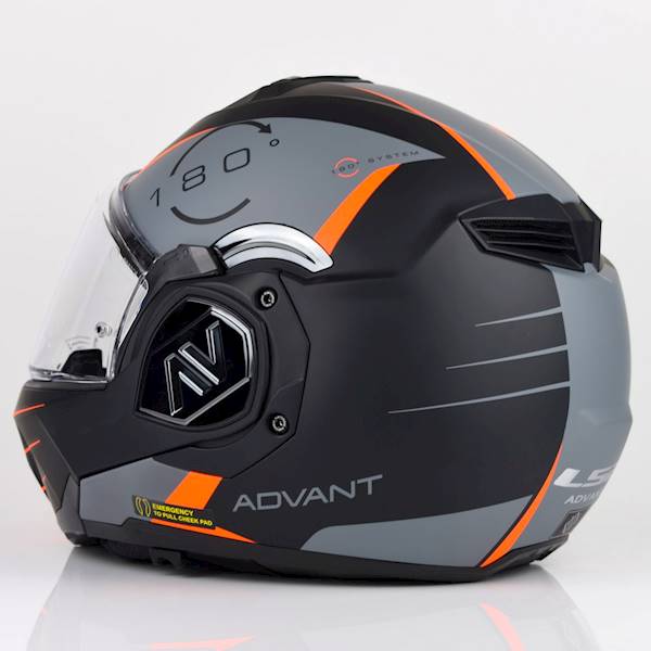 Kask LS2 FF906 Advant Codex Matt Black Tita XXL