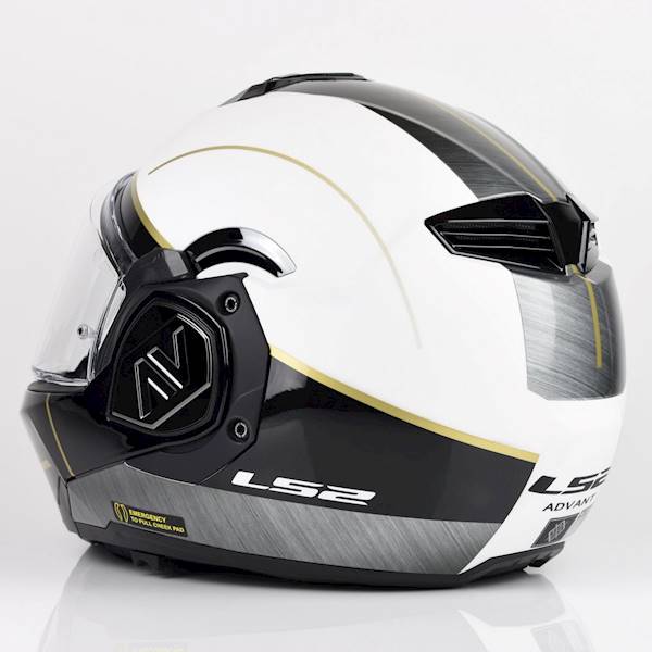 Kask LS2 FF906 Advant Iron Matt Wh.Bl. Jeans M