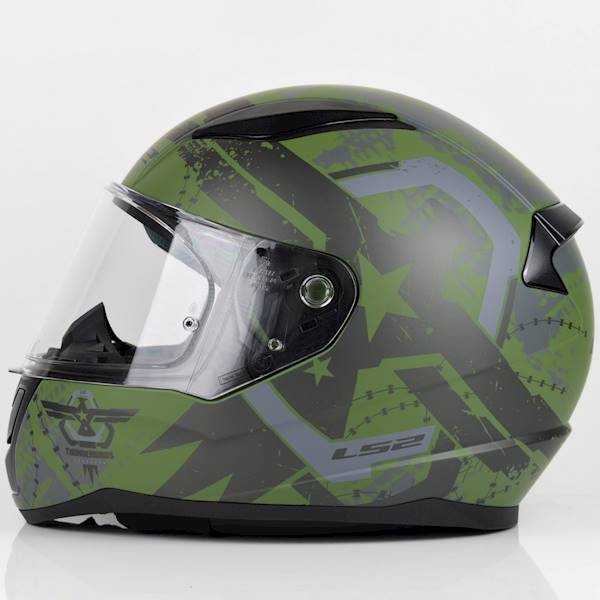 Kask LS2 FF353 Rapid II Thunder Birds M.Mil. M