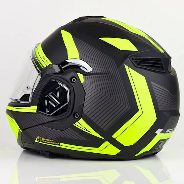 Kask LS2 FF906 Advant Revo Black H-V Yellow M