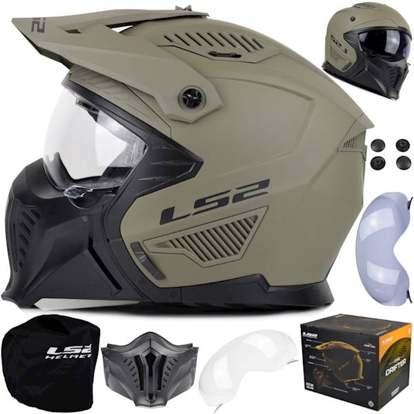 Kask LS2 OF606 Drifter Solid Matt Sand